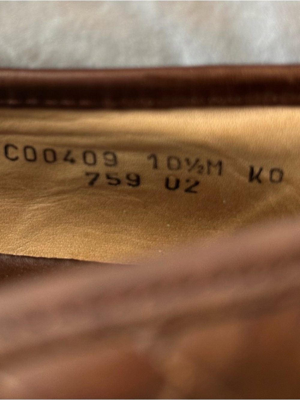 Bragano By COLE HAAN Woven Slip-On Brown Leather Loafers Timeless Size 10.5M - Picture 7 of 9